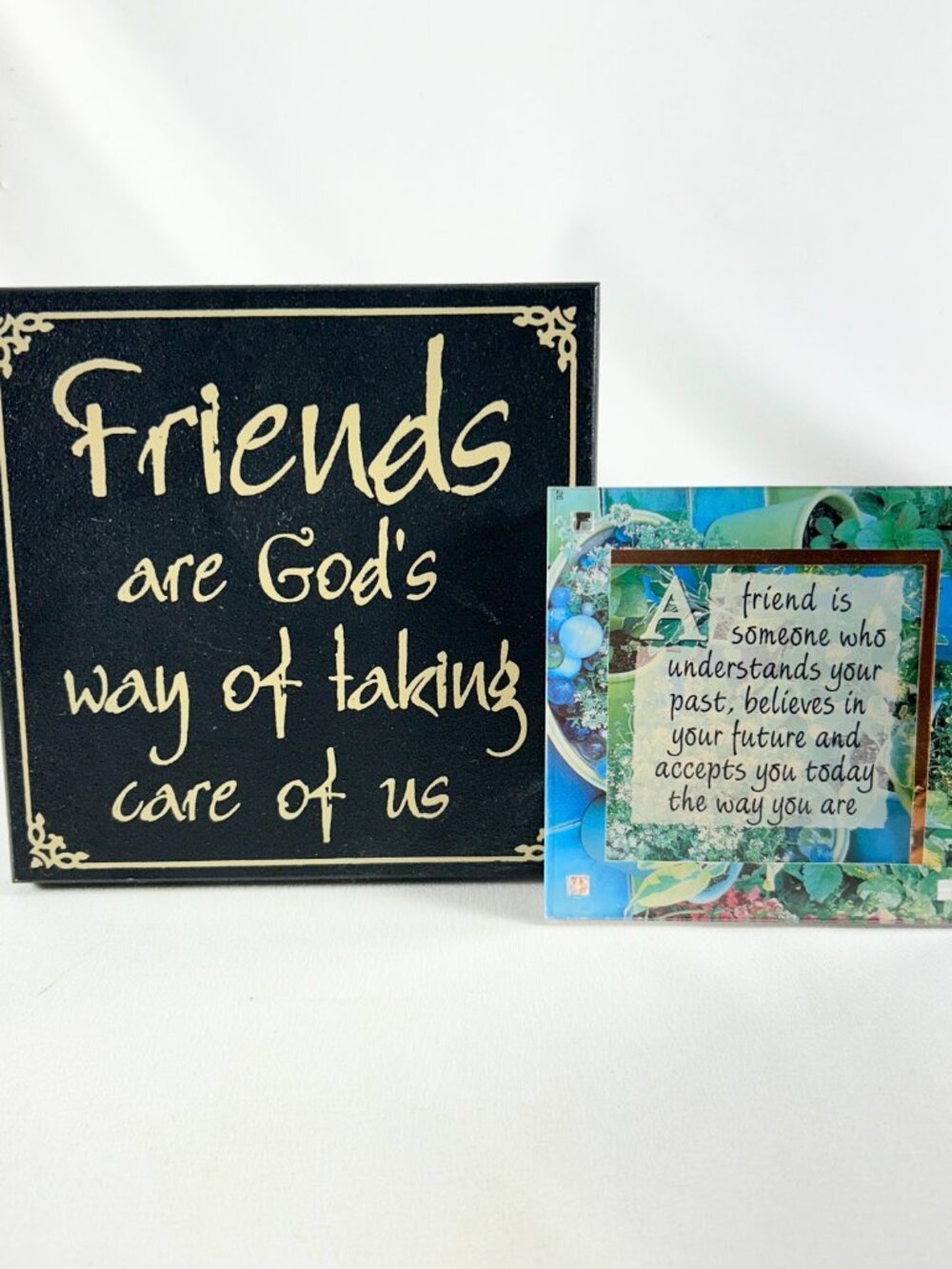 Signs (2) Friends Sayings Sold Together